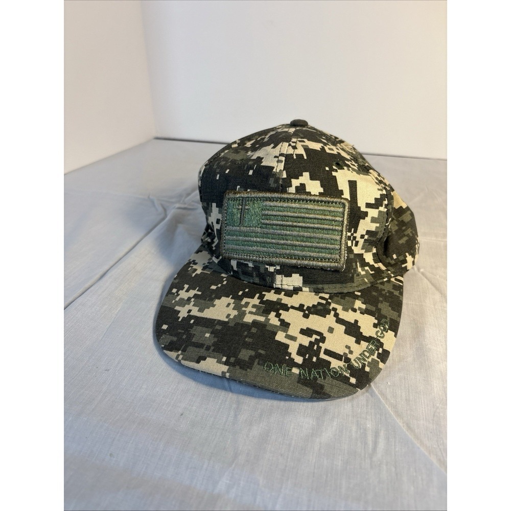 Keruss American Flag Baseball Cap Sticker Embroidered Outdoor Hat Adjustable